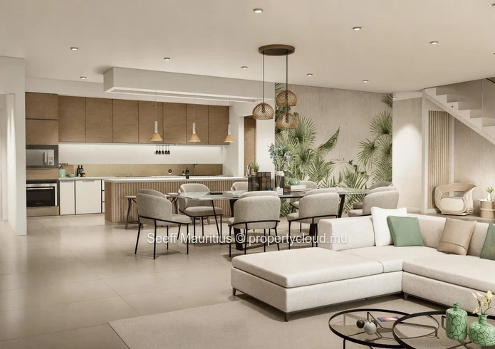 Appartement au rez-de-chaussée avec oasis privée