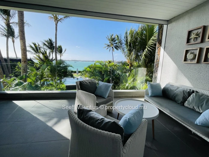 Stunning beachfront apartment nestled right on the edge of the sandy shoreline, providing the perfect coastal escape.
