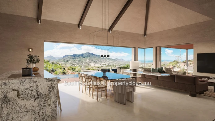 Villa moderne dans un domaine sécurisé paisible