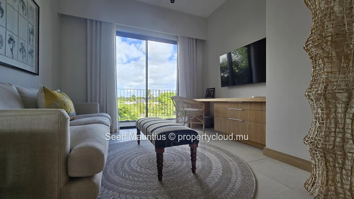 Elegant Duplex Penthouse with Panoramic Ocean Views – 3 Bedrooms + Study – Pointe aux Canonniers