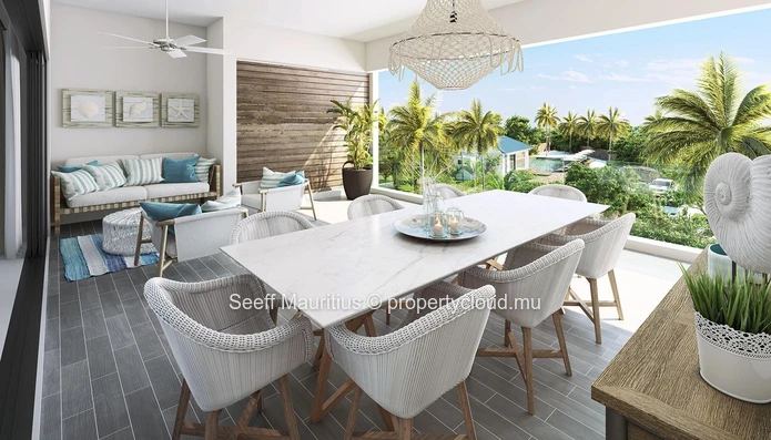 Penthouse in the heart of Grand Baie