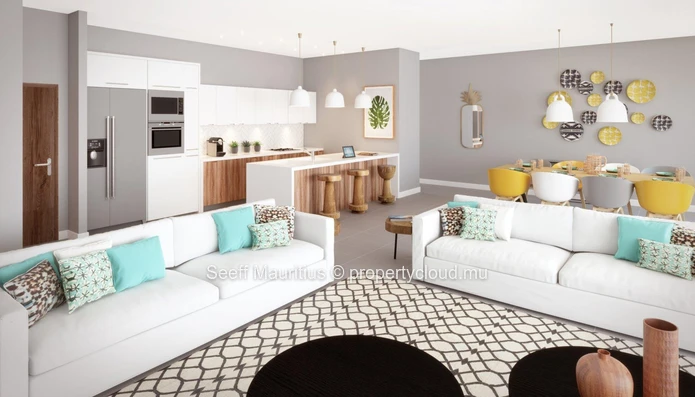 Premium 3-Bedroom Apartment – Mythic Residence, Grand Gaube