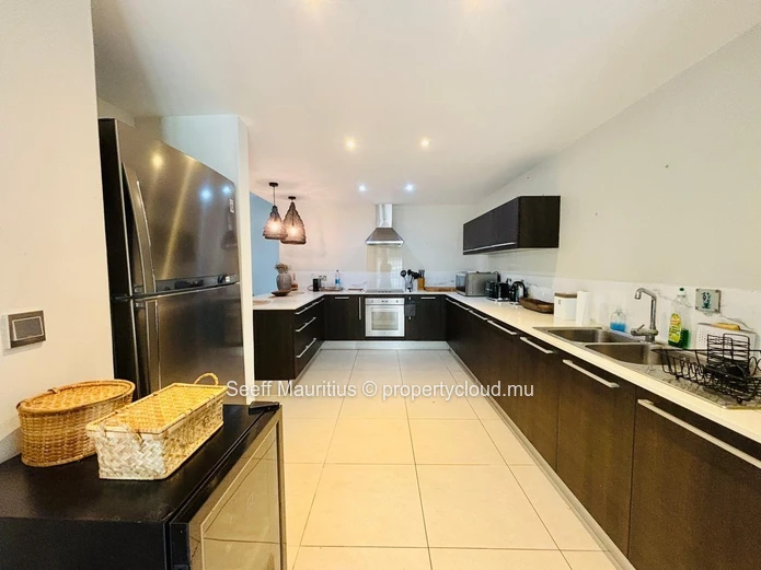 Contemporary Garden Apartment for Rent in La Preneuse
