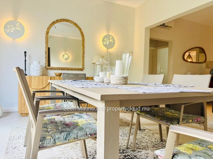 Contemporary Garden Apartment for Rent in La Preneuse