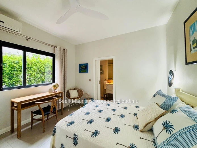 Contemporary Garden Apartment for Rent in La Preneuse