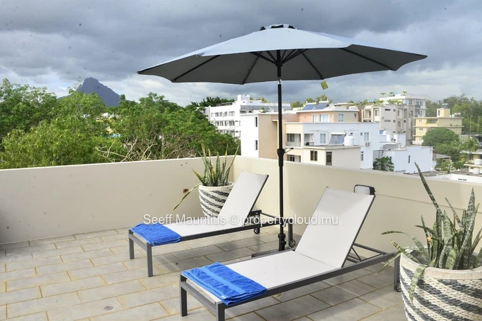 Appartement avec toit-terrasse et vue montagne