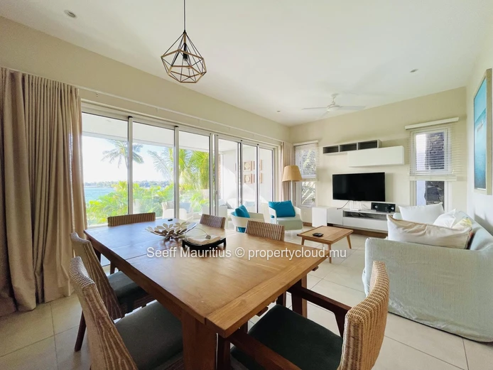 Stunning beachfront apartment nestled right on the edge of the sandy shoreline, providing the perfect coastal escape.