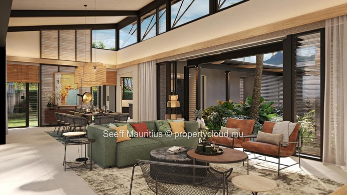 Golf Villa: Sunset Views and Tropical Living