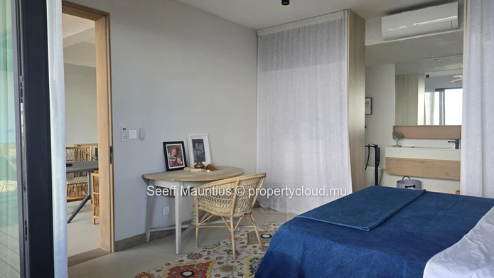 Elegant Duplex Penthouse with Panoramic Ocean Views – 3 Bedrooms + Study – Pointe aux Canonniers