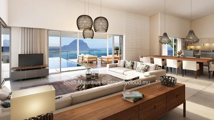 Villas de luxe avec vue panoramique et élégance contemporaine