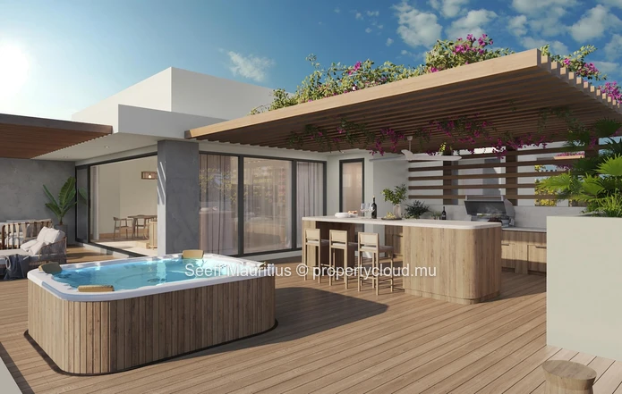 Luxury Penthouses Overlooking Le Morne Brabant