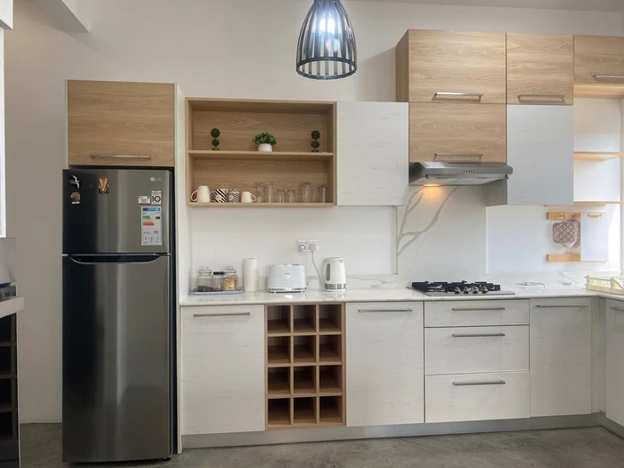 A rare opportunity: a building comprising three modern flats, just a stone's throw from the sea