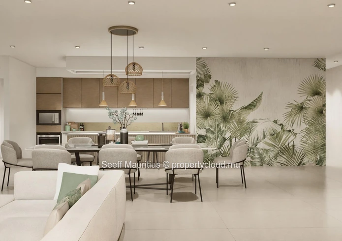 Appartement au rez-de-chaussée avec oasis privée