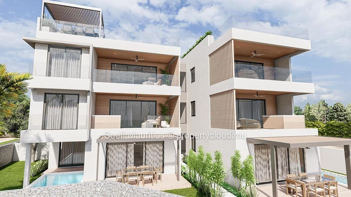 Appartement moderne avec piscine privée - Localisation idéale