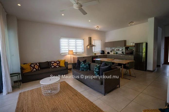 Contemporary Duplex with Private Pool situated at La Mivoie