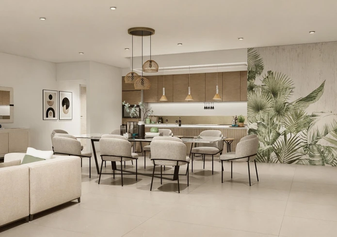 Appartement au rez-de-chaussée avec oasis privée