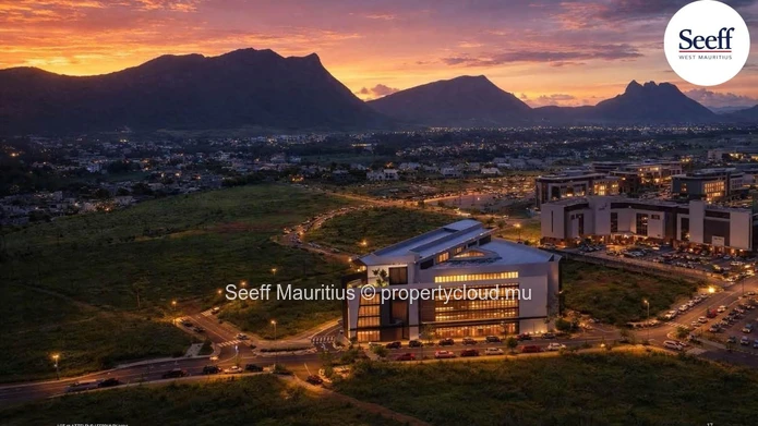 Blueprinted Corporate Landmark Awaits