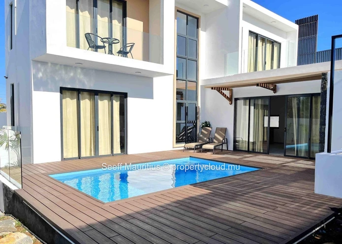 Villa moderne de 3 chambres à Cap Malheureux 
